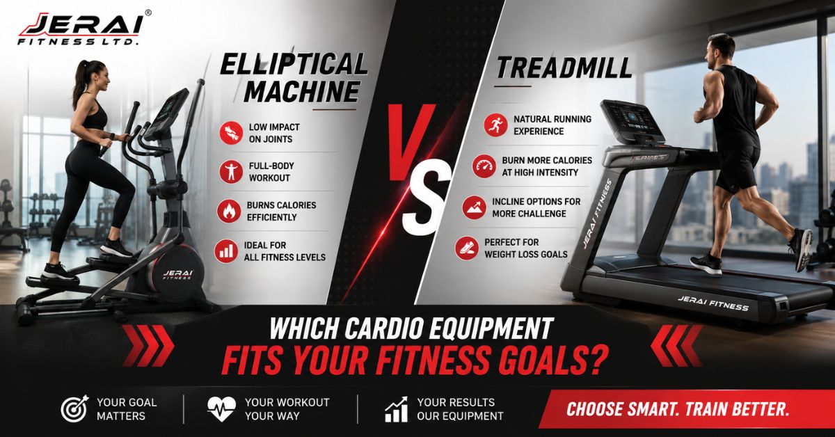 Elliptical Machine vs Treadmill: Which Cardio Equipment Fits Your Fitness Goals?