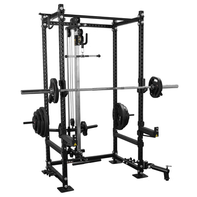 GYM BOX WITH HIGH LOW PULLEY - PLATE LOADED