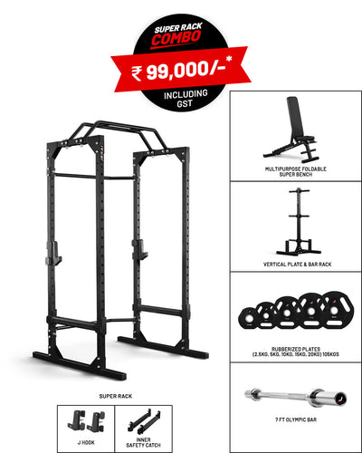 Jerai Super Rack Combo – front view