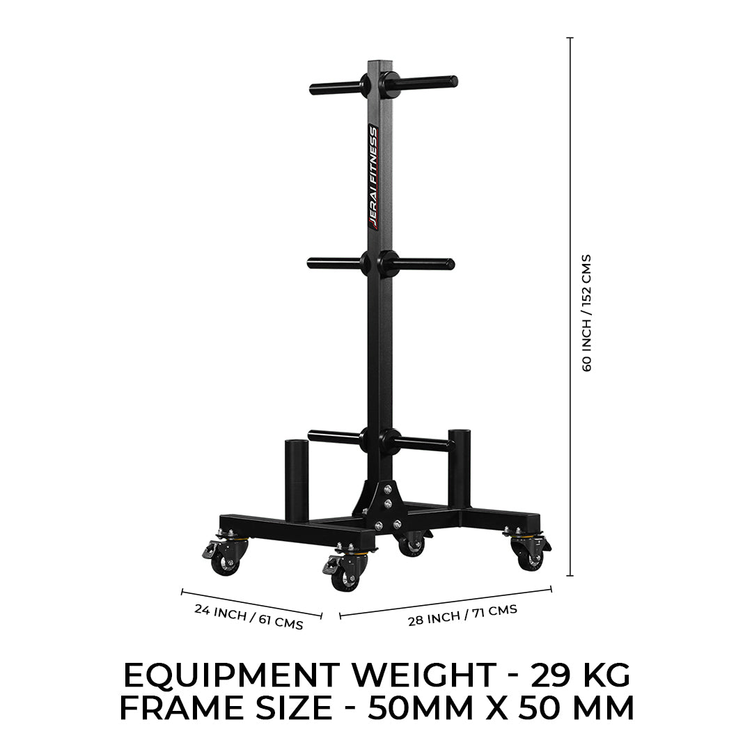 VERTICAL PLATE & BAR RACK
