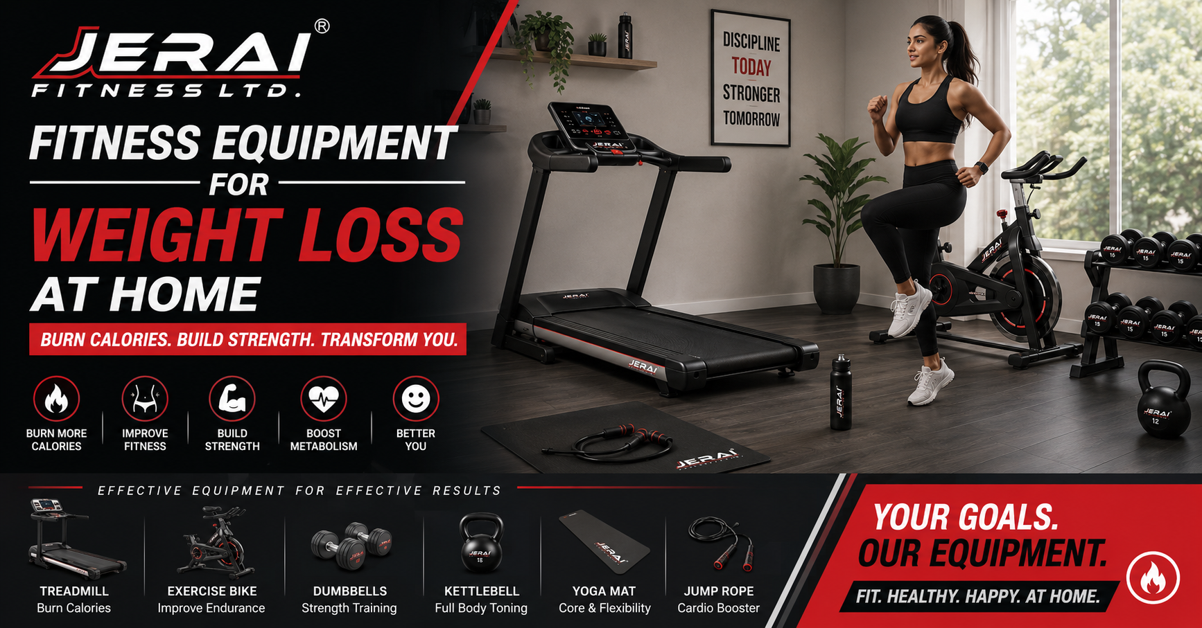 Fitness Equipment for Weight Loss at Home: What Actually Works