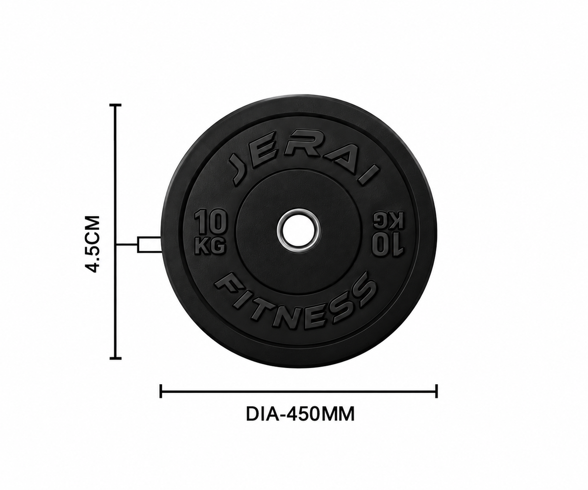 BLACK BUMPER PLATES SET