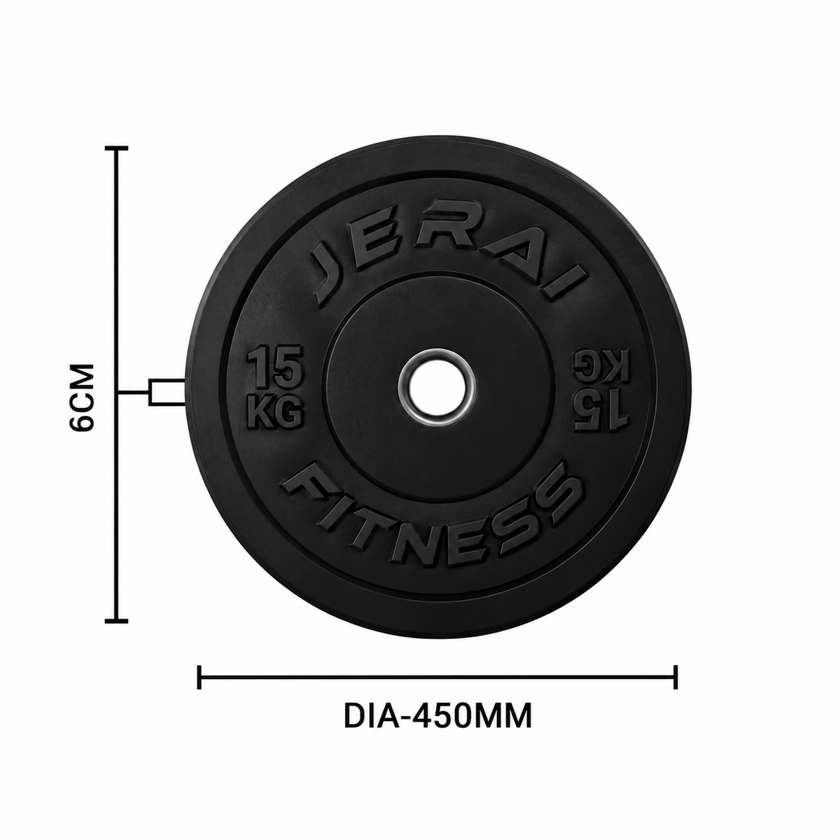 BLACK BUMPER PLATES SET