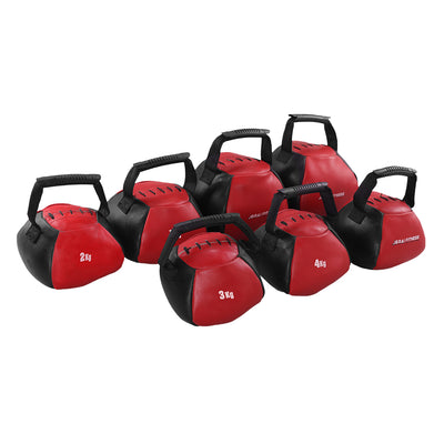 LEATHER KETTLEBELL SET