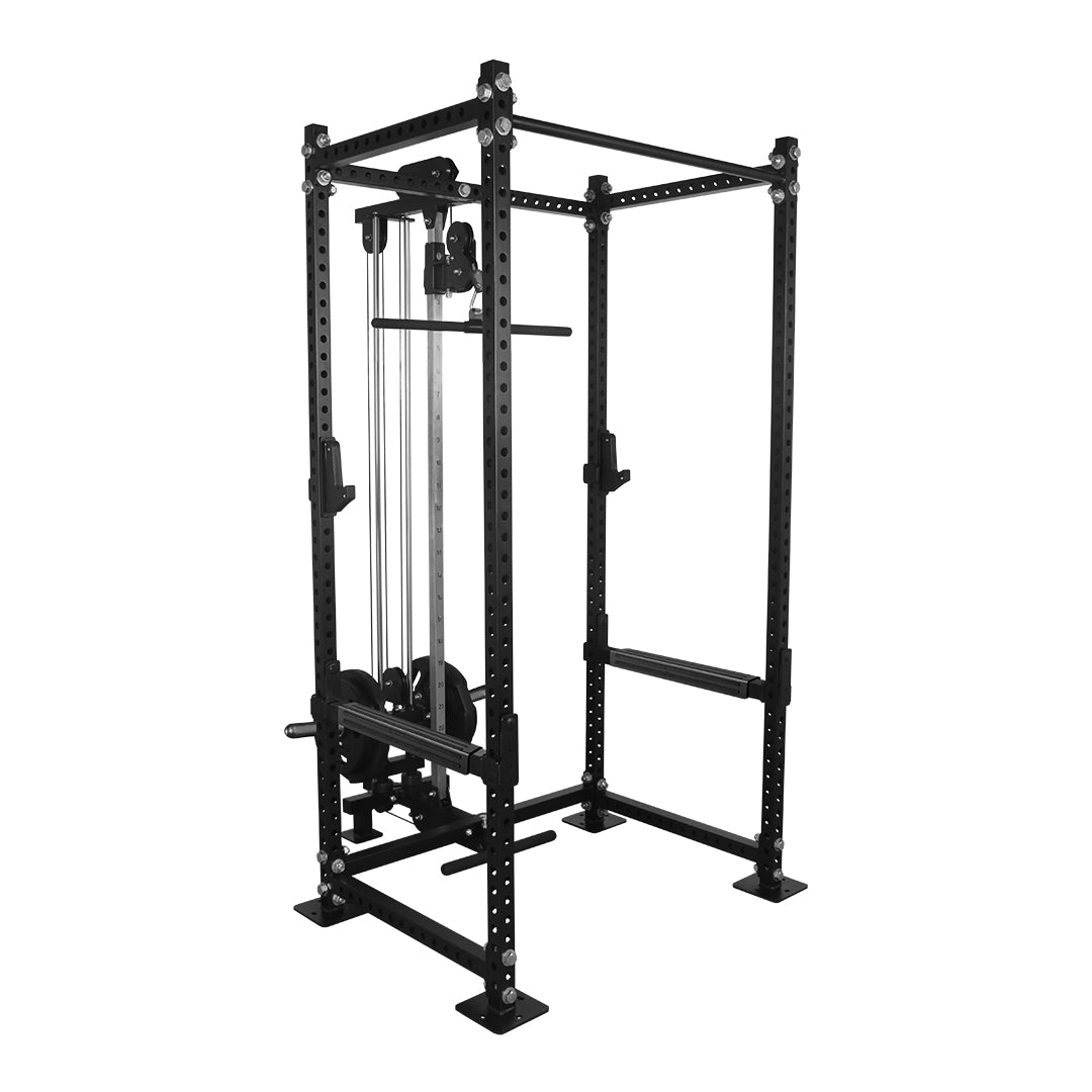 GYM BOX WITH HIGH LOW PULLEY - PLATE LOADED