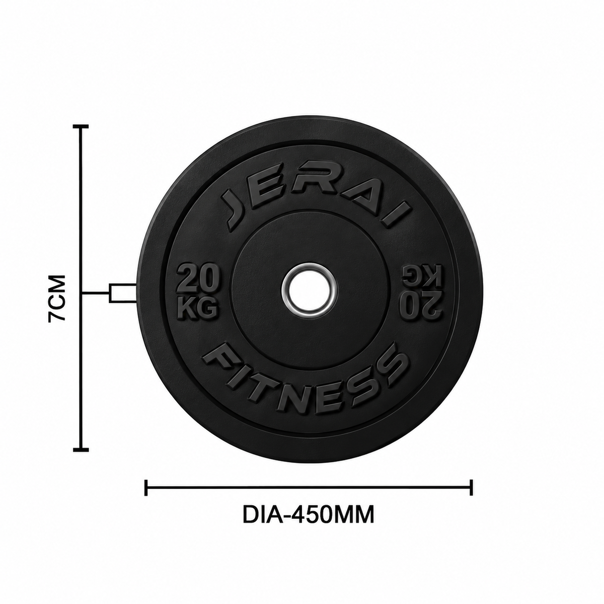 BLACK BUMPER PLATES SET