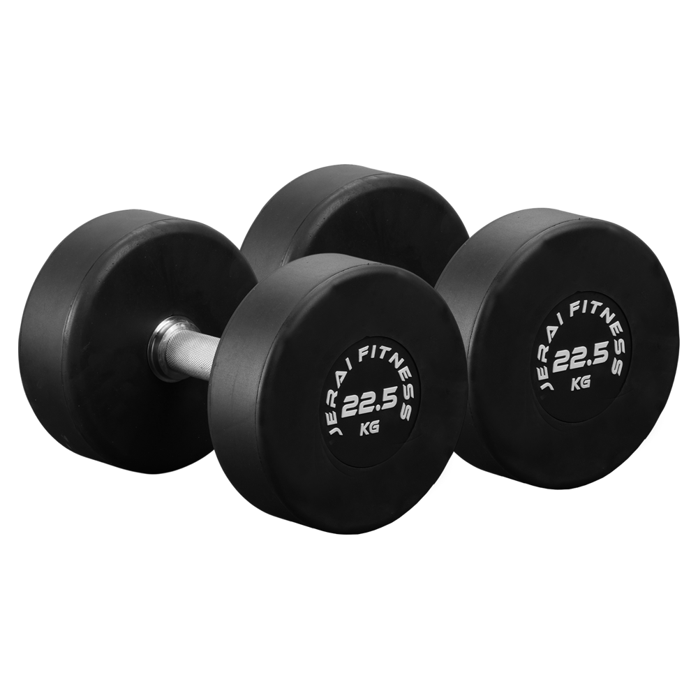 SOLID RUBBERIZED DUMBBELLS