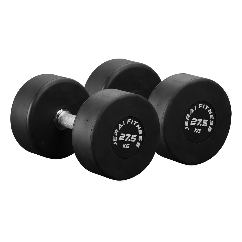 SOLID RUBBERIZED DUMBBELLS