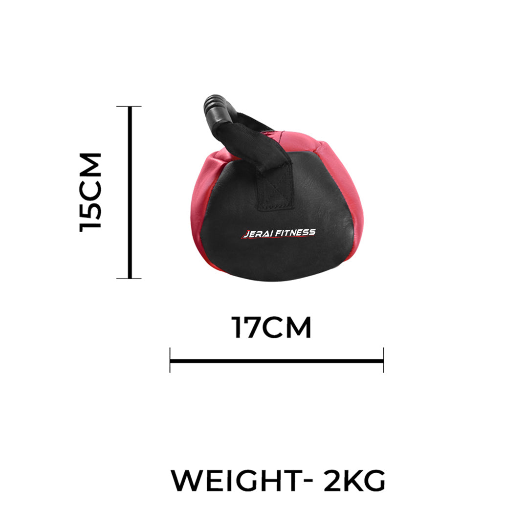 LEATHER KETTLEBELL SET