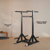 2 WAY PUSH UPS / DIP STAND