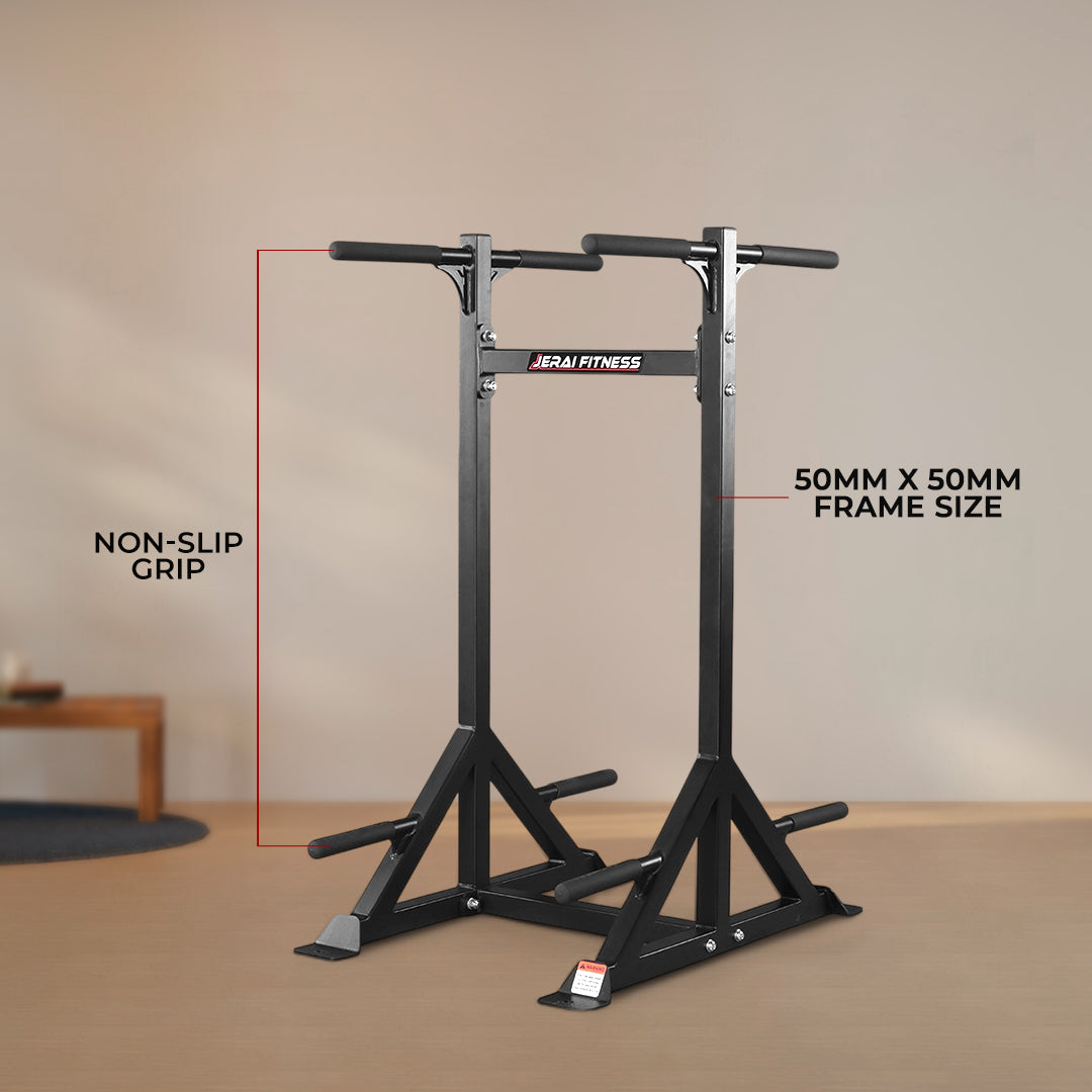 2 WAY PUSH UPS / DIP STAND