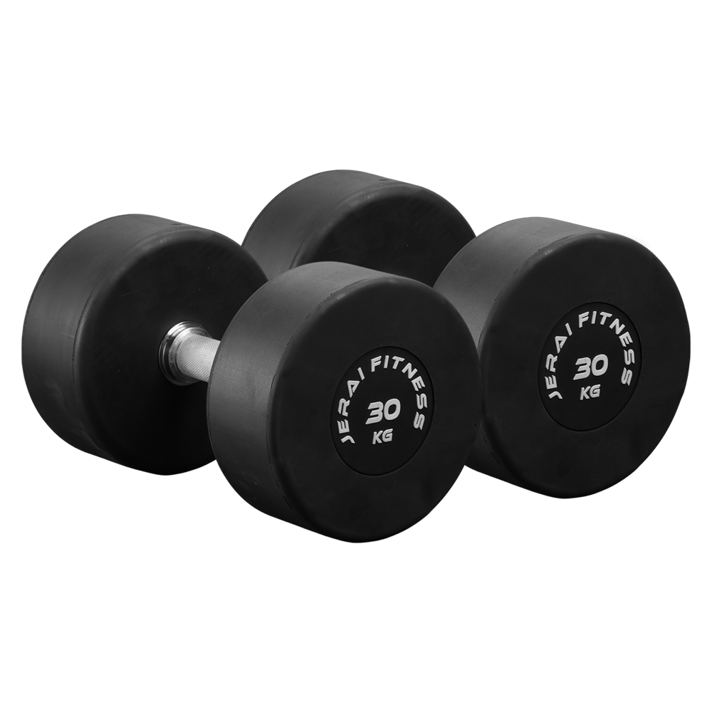 SOLID RUBBERIZED DUMBBELLS
