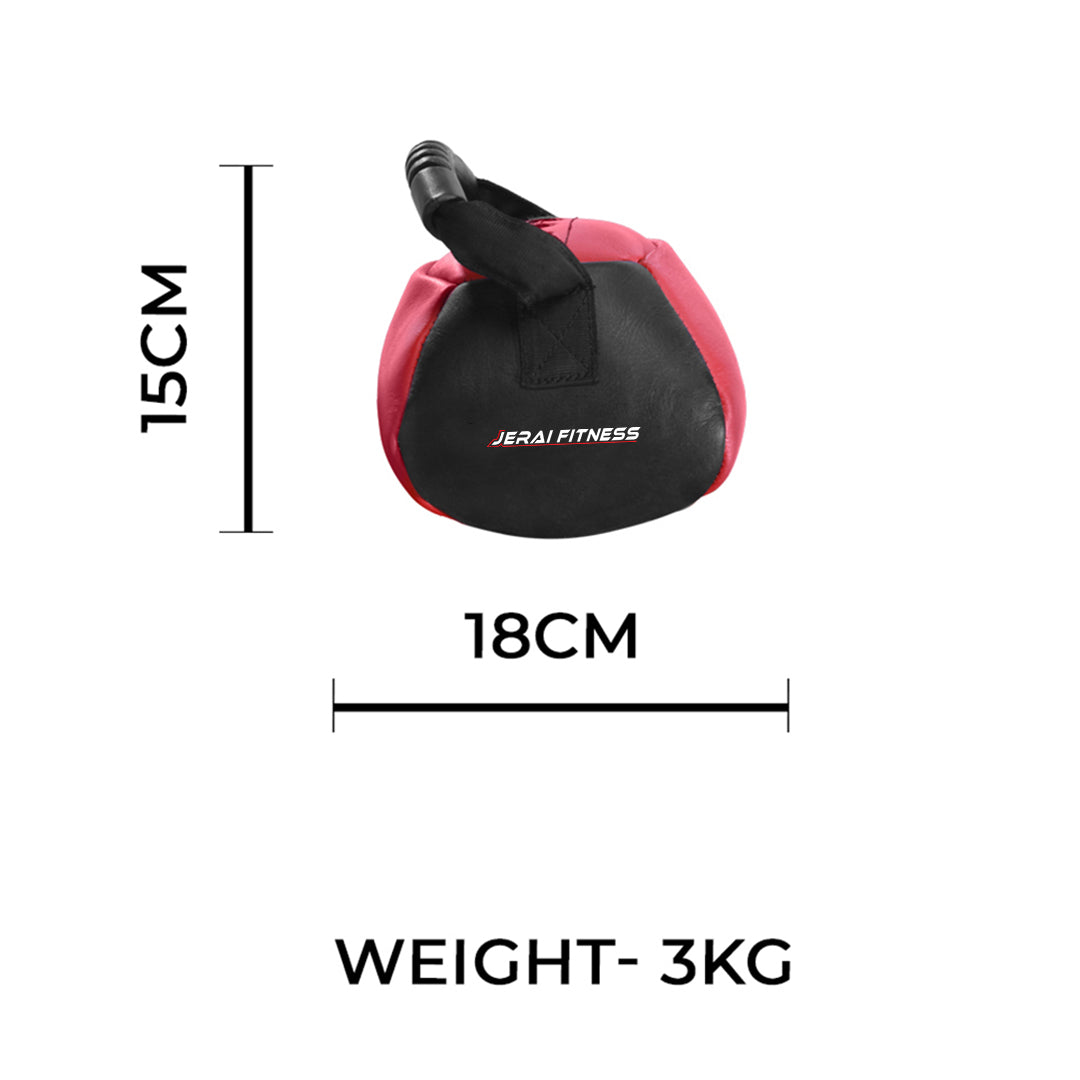 LEATHER KETTLEBELL SET