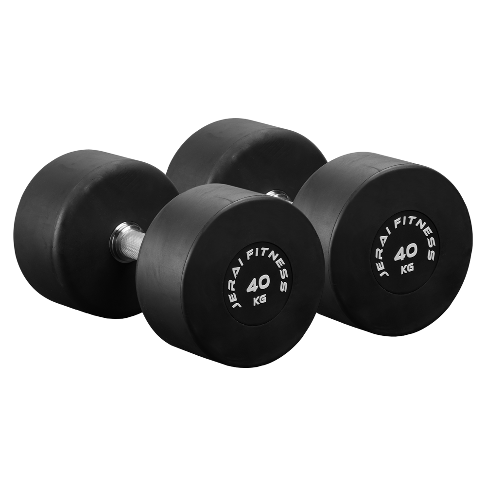 SOLID RUBBERIZED DUMBBELLS