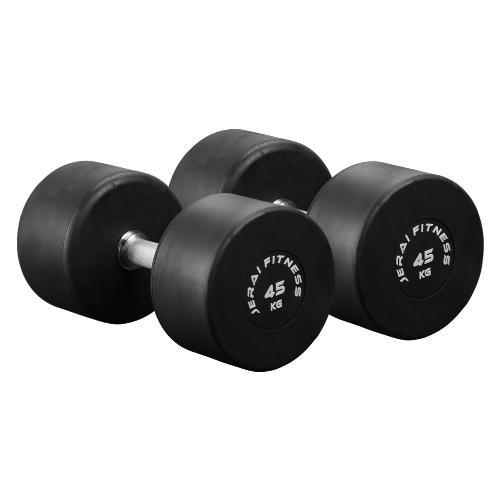 SOLID RUBBERIZED DUMBBELLS