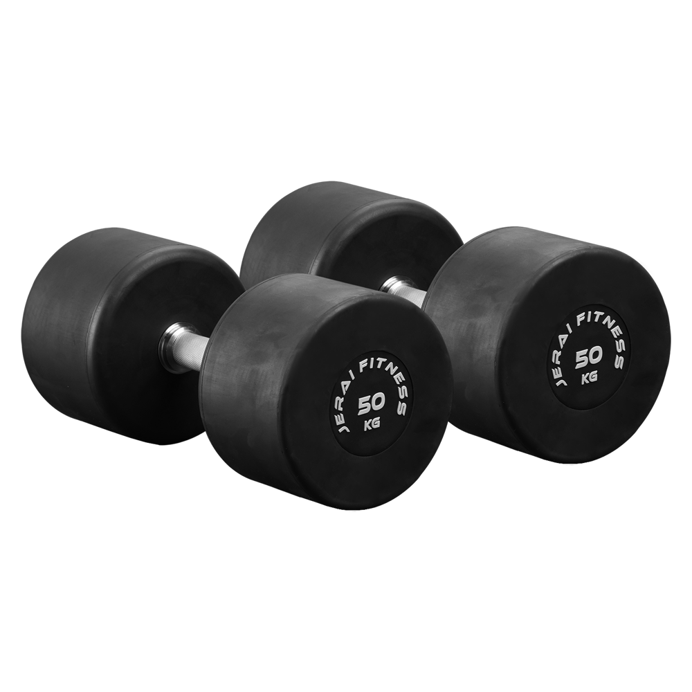 SOLID RUBBERIZED DUMBBELLS