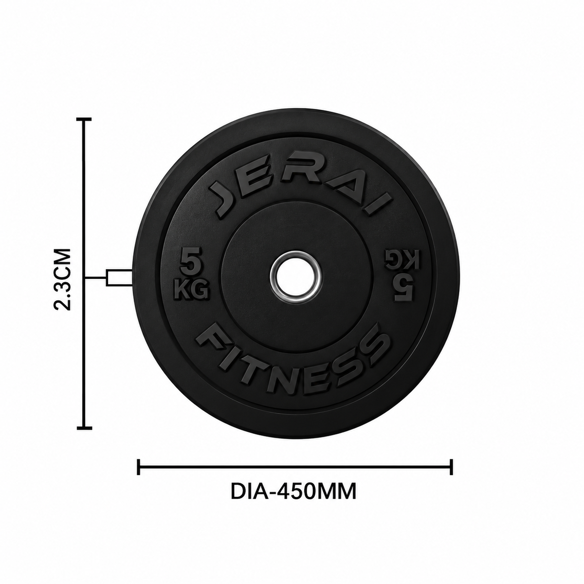 BLACK BUMPER PLATES SET