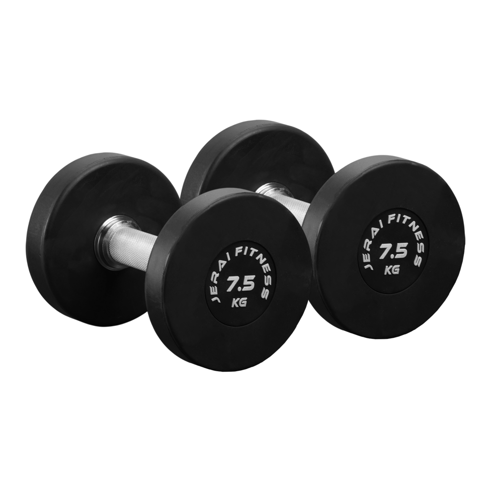SOLID RUBBERIZED DUMBBELLS