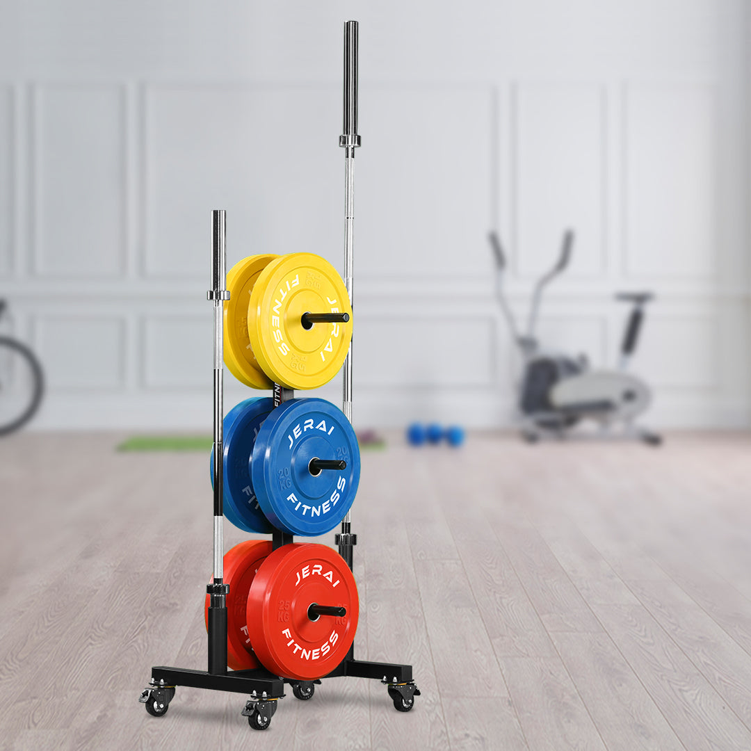 VERTICAL PLATE & BAR RACK