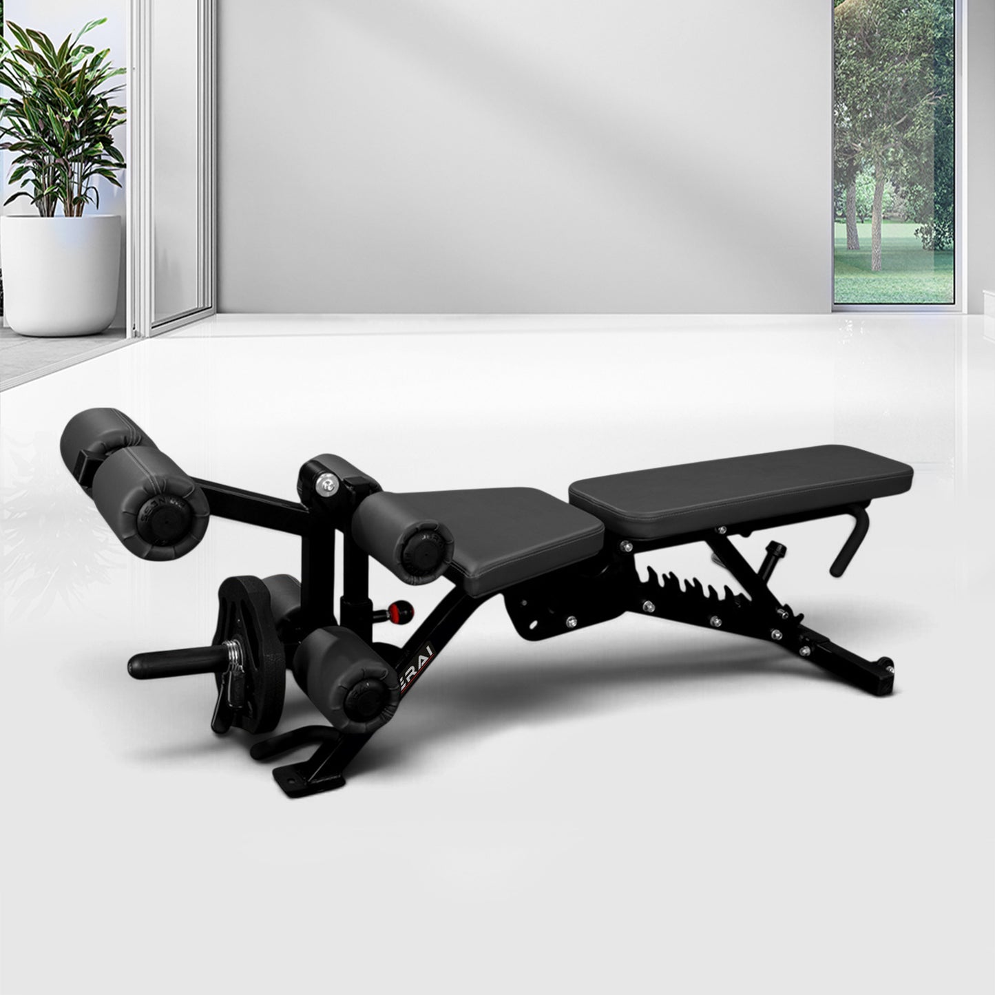MULTI ADJUSTABLE BENCH (LEG CURL EXTENSION COMBO)