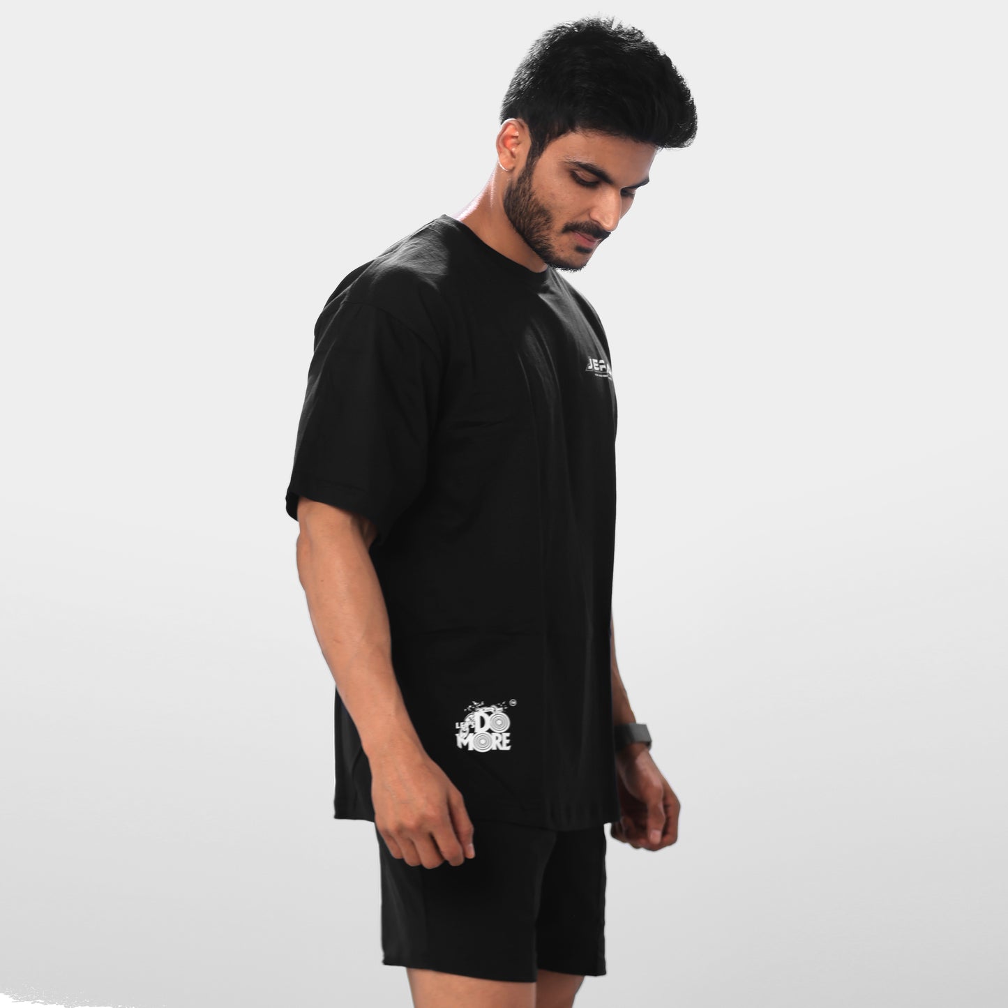 Signature Oversized T-shirt Black