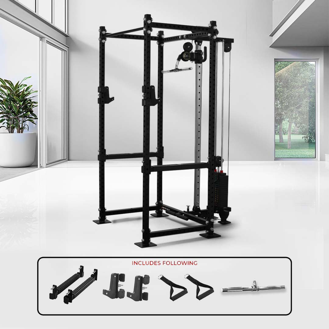 GYM BOX WITH HIGH LOW PULLEY - SELECTORIZED