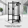 GYM BOX WITH HIGH LOW PULLEY - SELECTORIZED