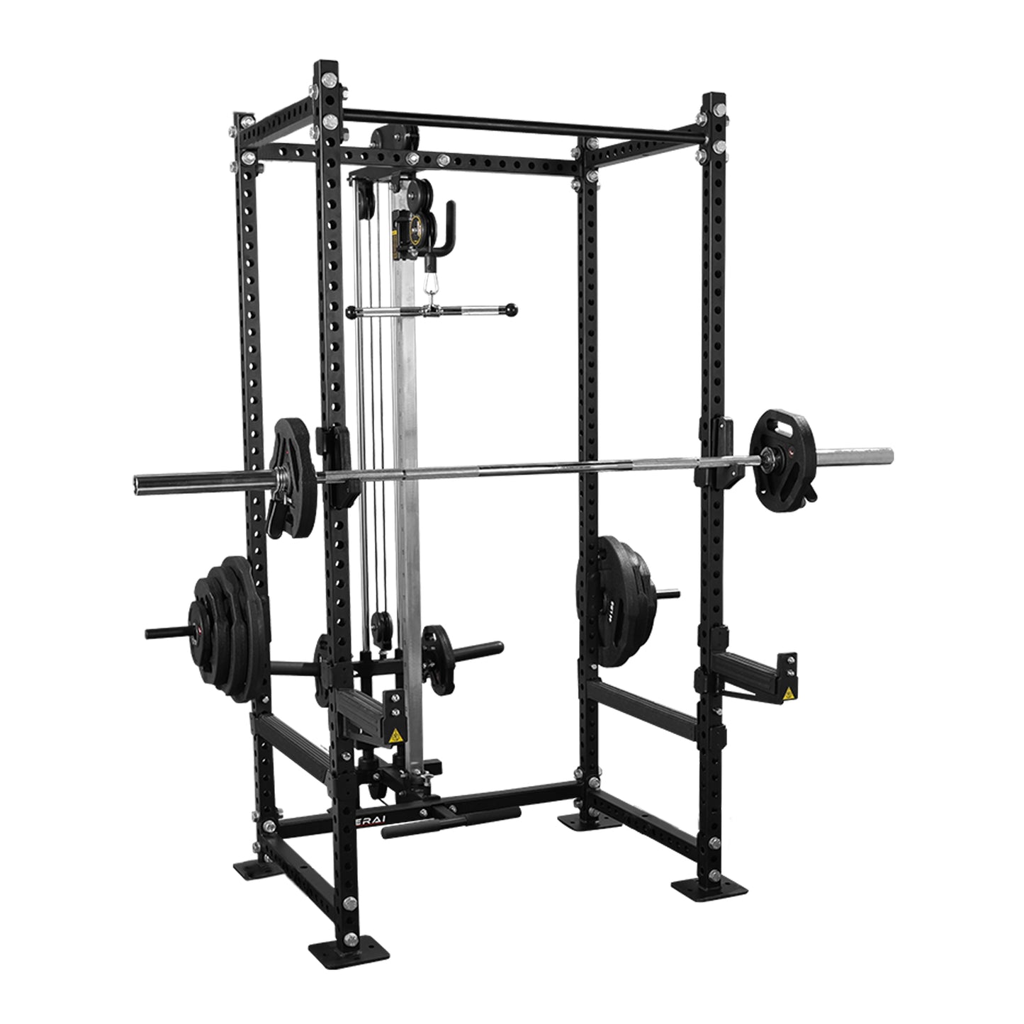 GYM BOX WITH HIGH LOW PULLEY - PLATE LOADED
