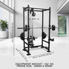 GYM BOX WITH HIGH LOW PULLEY - PLATE LOADED