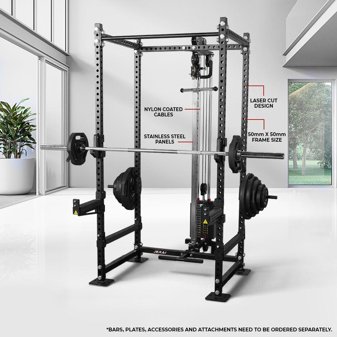 GYM BOX WITH HIGH LOW PULLEY - SELECTORIZED (Copy)