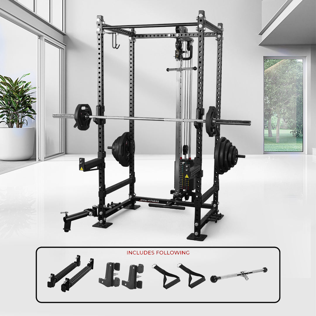 GYM BOX WITH HIGH LOW PULLEY - SELECTORIZED
