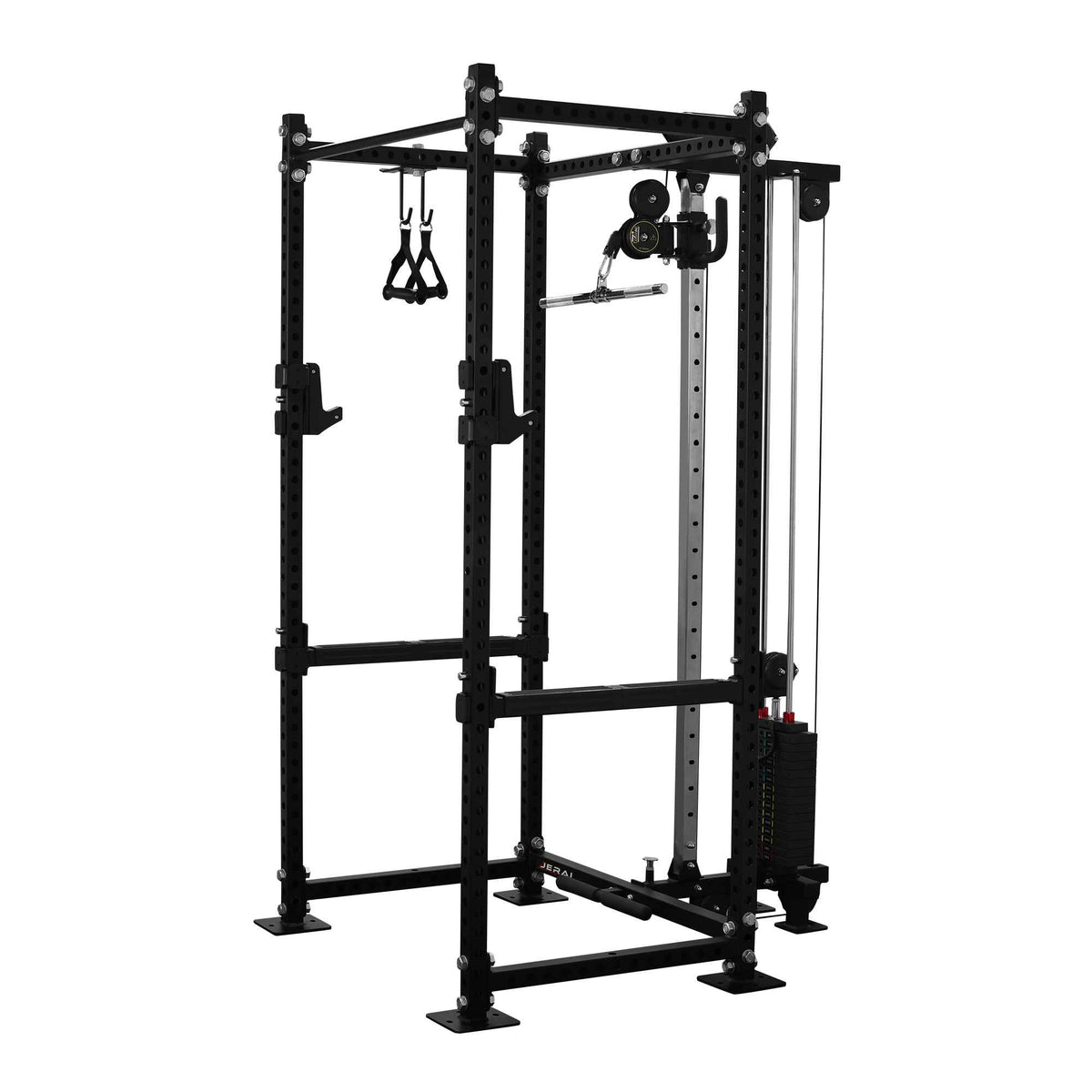 GYM BOX WITH HIGH LOW PULLEY - SELECTORIZED