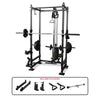 GYM BOX WITH HIGH LOW PULLEY - SELECTORIZED & PLATE LOADED COMBO