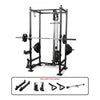 GYM BOX WITH HIGH LOW PULLEY - SELECTORIZED