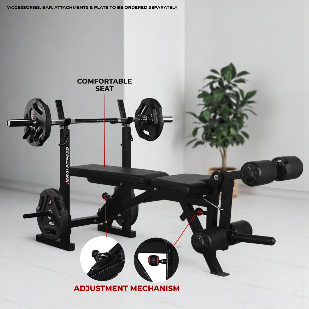 MULTI BENCH PRESS A (Without Attachments) – JERAI FITNESS