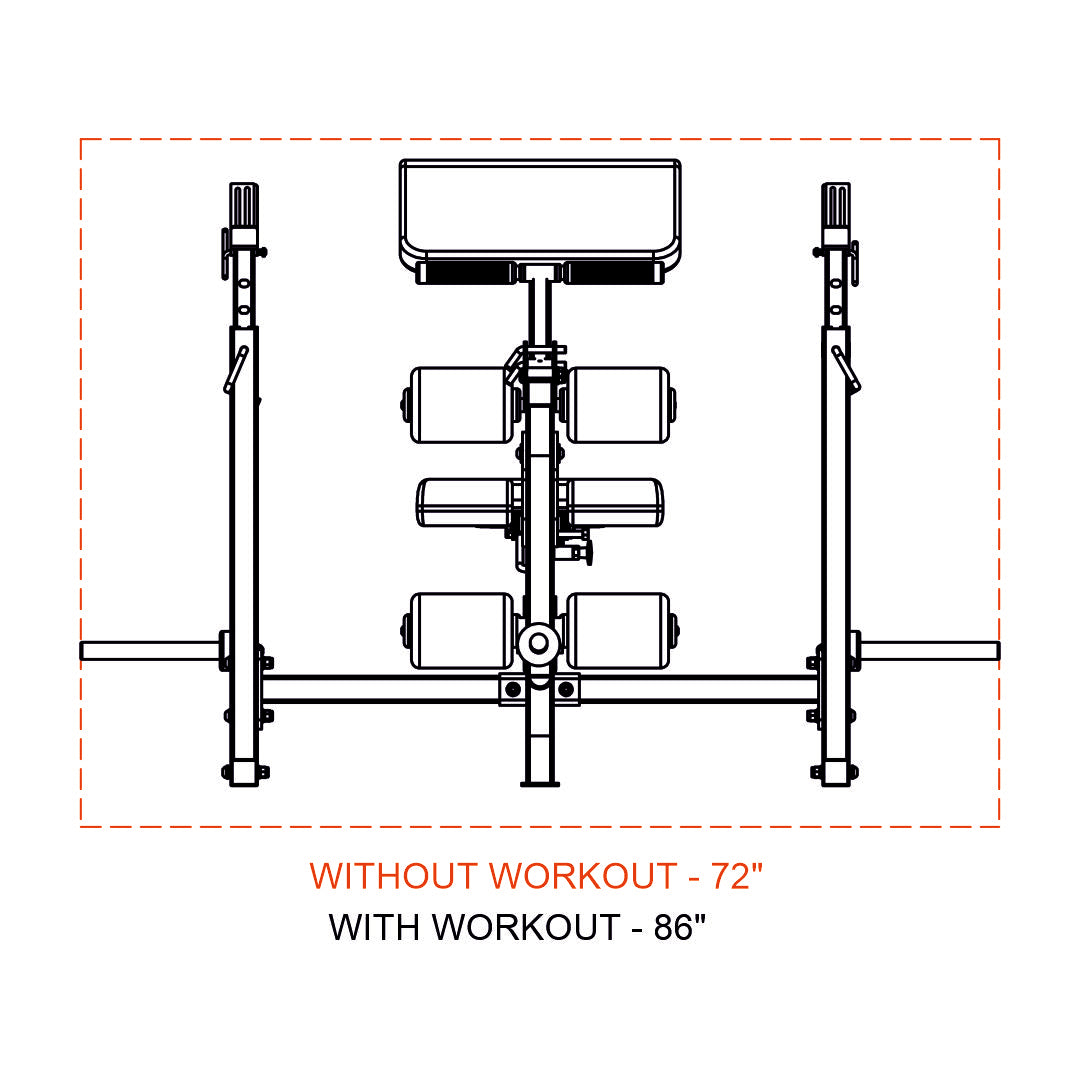 MULTI BENCH PRESS B (Without Attachments)