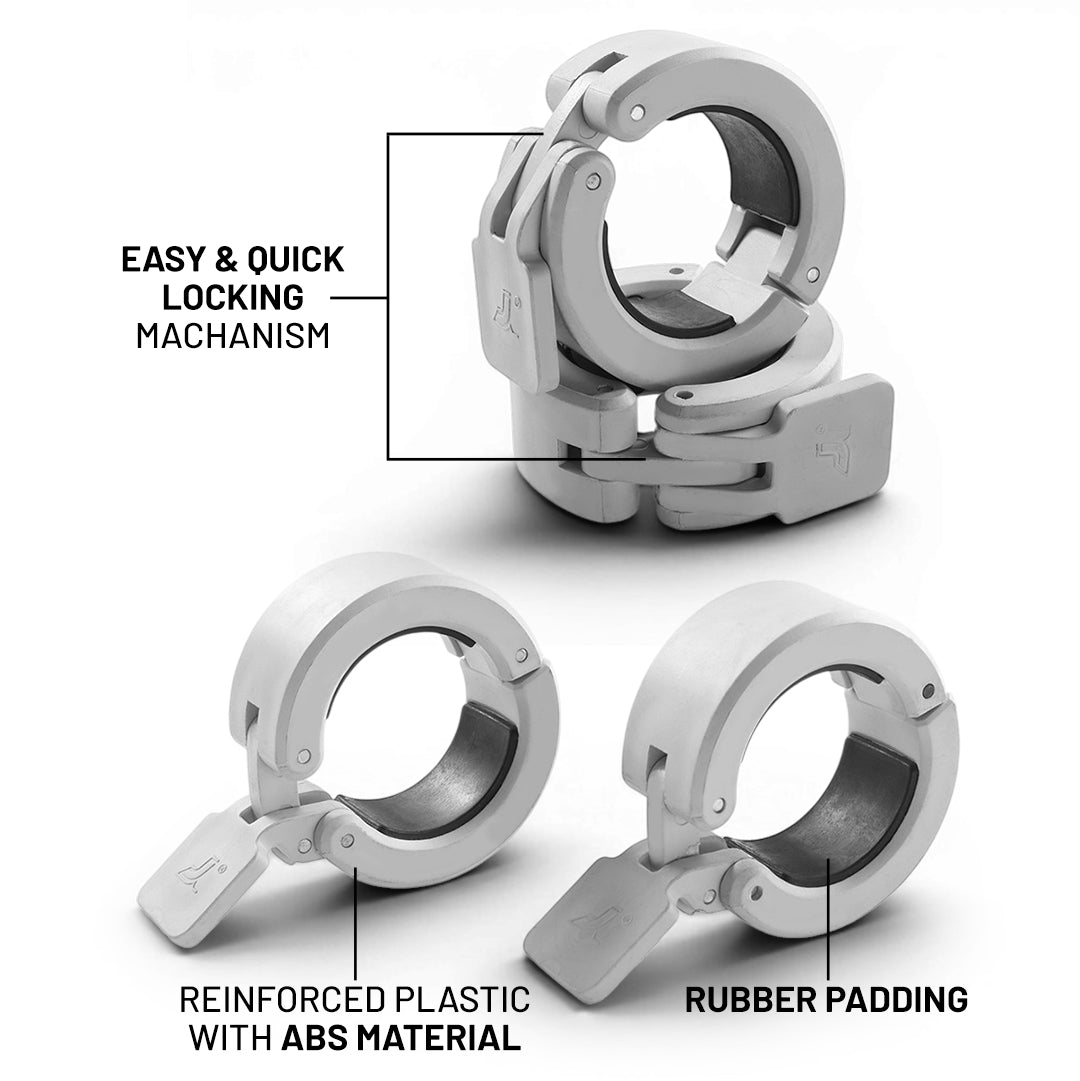 Jerai OLYMPIC BARBELL PLASTIC LOCK – close-up / angled view