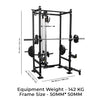 GYM BOX WITH HIGH LOW PULLEY - PLATE LOADED