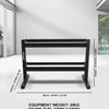 Jerai DUMBBELL RACK – close-up / angled view