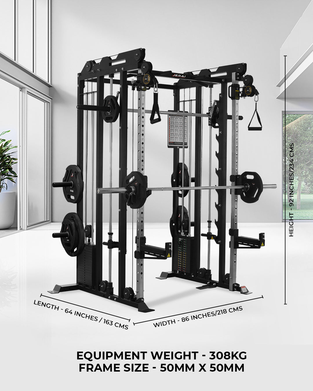 Jerai PERSONAL TRAINING STATION 50 – close-up / angled view