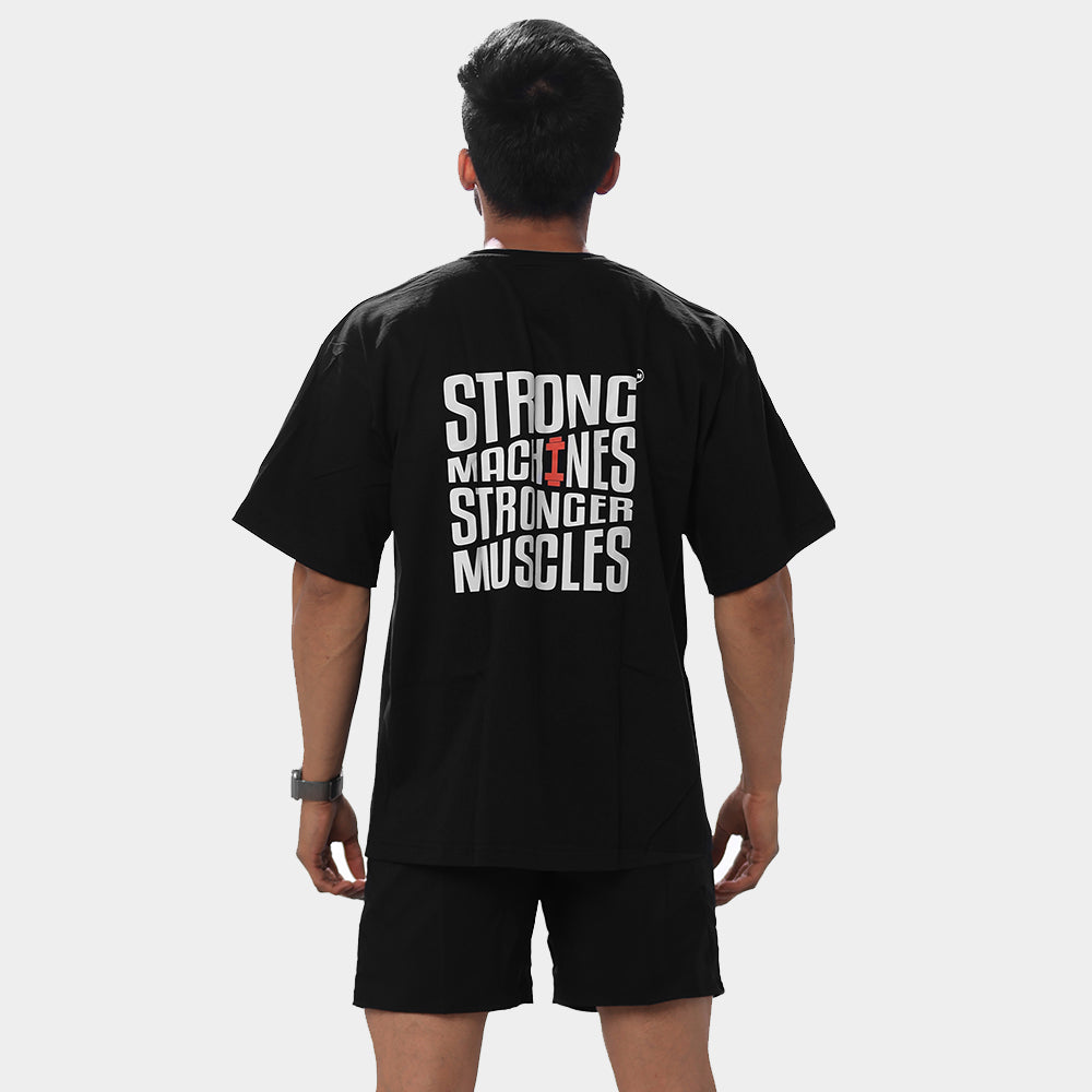 Signature Oversized T-shirt Black
