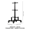 VERTICAL PLATE & BAR RACK
