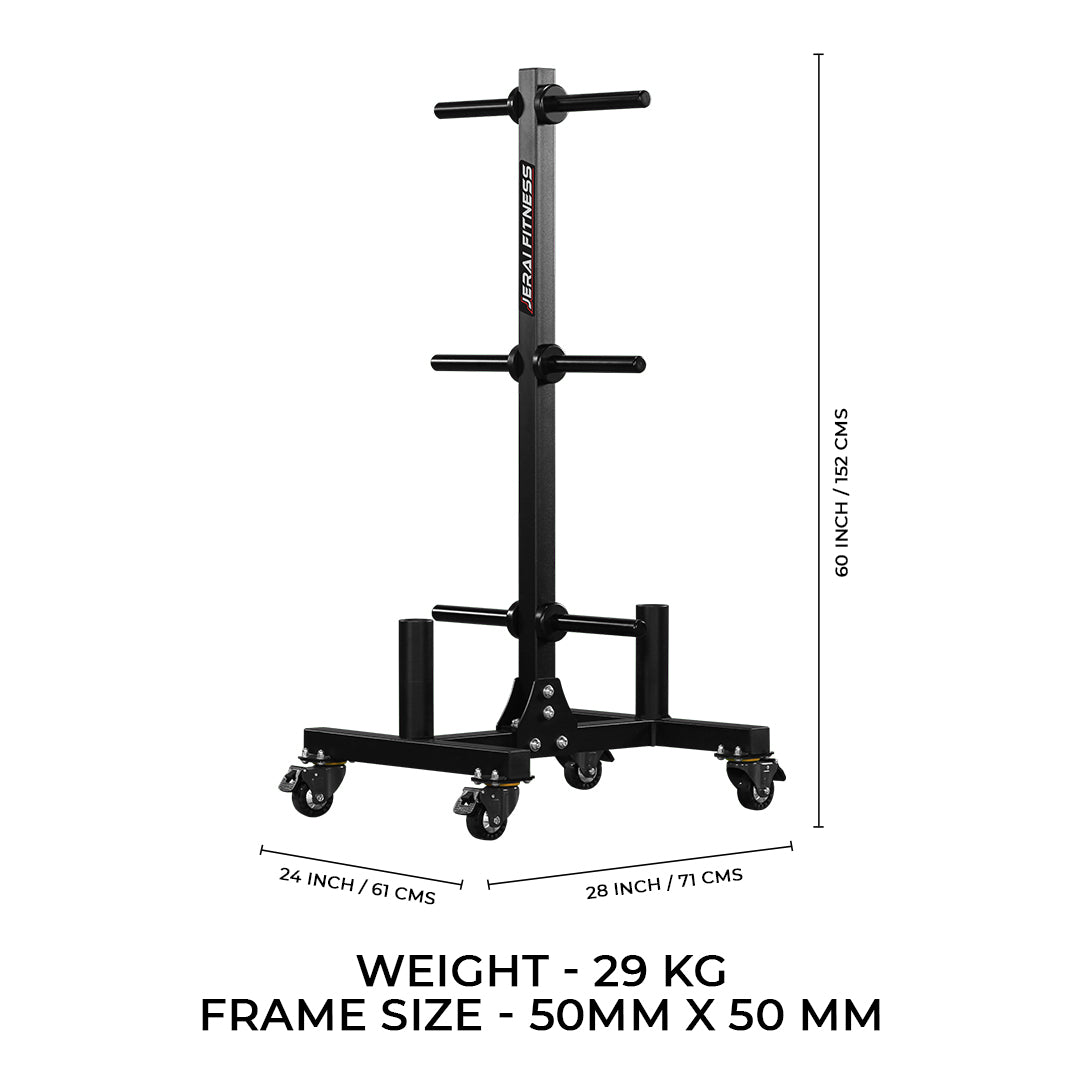 VERTICAL PLATE & BAR RACK