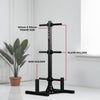 VERTICAL PLATE & BAR RACK