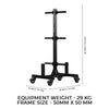 VERTICAL PLATE & BAR RACK