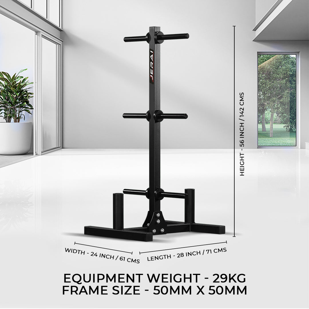 VERTICAL PLATE & BAR RACK