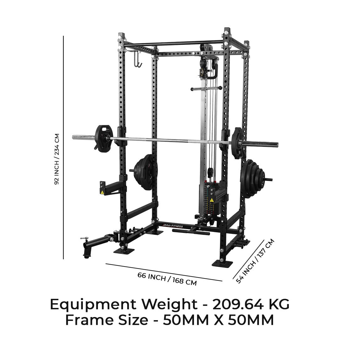 GYM BOX WITH HIGH LOW PULLEY - SELECTORIZED