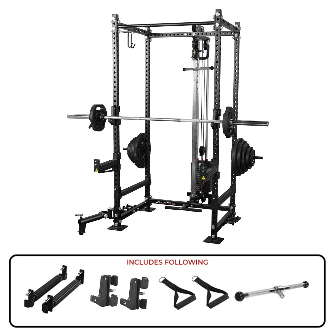 GYM BOX WITH HIGH LOW PULLEY - SELECTORIZED