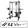 GYM BOX WITH HIGH LOW PULLEY - SELECTORIZED & PLATE LOADED COMBO