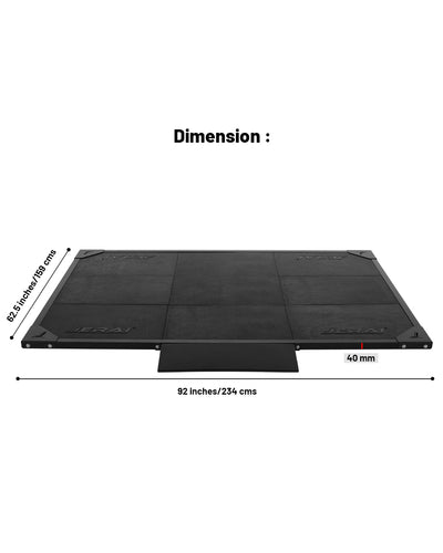 Jerai WEIGHT LIFTING PLATFORM SMALL – side view